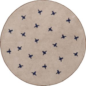 Tapis Petit Vloerkleed Jort Vliegtuig Ø 130 cm