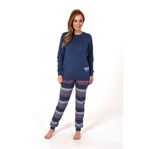 Normann dames pyjama 20190236 - Blauw - M 40/42