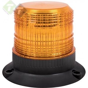 Schroefbare zwaailamp LED Oranje - 20x LED - 12/24V - Waarschuwingslamp