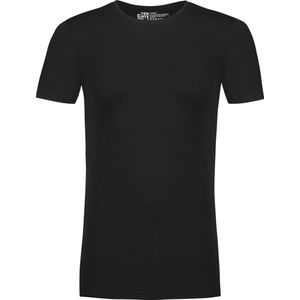 Basics t-shirt bamboe zwart voor Heren | Maat S