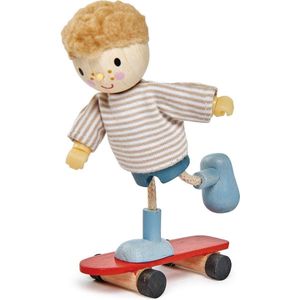 Popje Edward met skateboard | Tender Leaf Toys