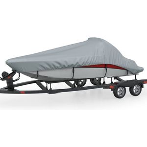 The Living Store Boat Cover - Oxford - 710 x 345 cm - Grey