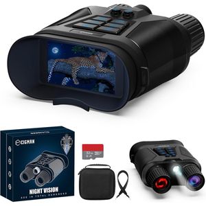 Nachtzichtapparaat met 400 m bereik en 8x digitale zoom voor jacht en camping