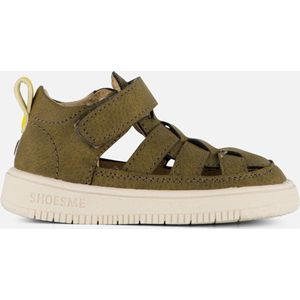 Baby | Sandalen | Jongens | Dark Green | Leer | Shoesme | Maat 23