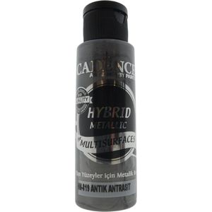 Cadence Hybrid Acrylverf Metallic 70 ml Antiek Antraciet