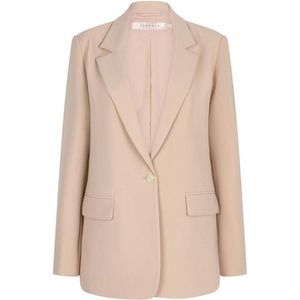 EsQualo Blazer Blazer City Sp25 10000 180 Sand Dames Maat - W34
