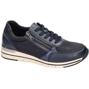 Remonte -Dames - blauw donker - sneakers - maat 39