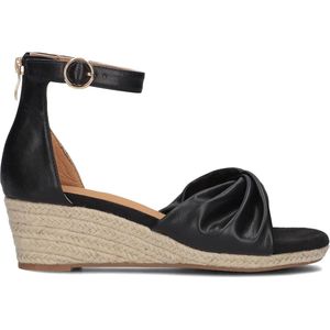 Omoda 0577-5 Espadrilles - Zomer Schoenen - Dames - Zwart - Maat 38