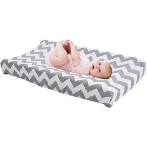 Newborn Baby Diaper Changing Mat Cover - Soft Breathable Changing Table Leaf - Fits Most Changing Tables.