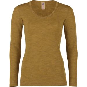 Longsleeve Bio Merino Wol Dames Engel Natur - IVN BEST - Safraan 38/40m