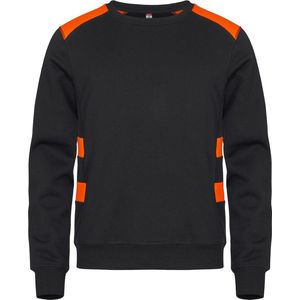 Clique Ambition Roundneck 021074 - Signaaloranje - L