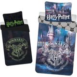 Harry Potter Dekbedovertrek Glow in the Dark - Eenpersoons - 140 x 200 cm - Katoen