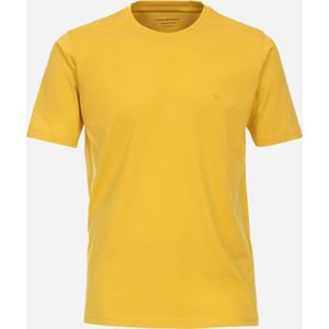 CASA MODA comfort fit heren T-shirt - geel - Maat: 3XL