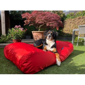 Dog's Companion Hondenkussen / Hondenbed - XS - 55 x 45 cm - Rood Water- en Vuilafstotende Coating - Waterafstotend