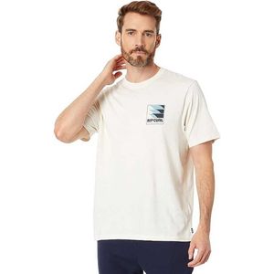 Rip Curl Surf Revival Line Up Tee - Bone