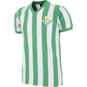 COPA - Real Betis 1976 - 77 Retro Voetbal Shirt - M - Groen; Wit