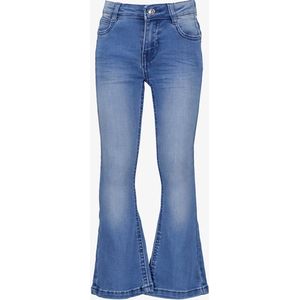 Twoday meisjes flared jeans medium blauw - Maat 104