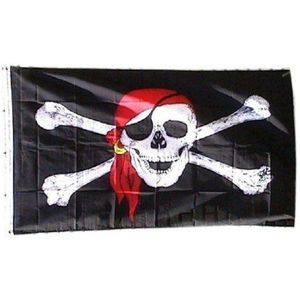 Vlag - Piraat - 90x150cm