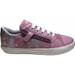 Geox veter rits ""smile"" stoffen sneakers Gisli roze mt 31