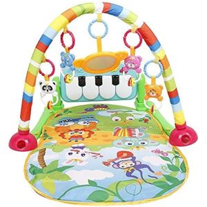 Velox Speelkleed baby met boog- Speelmat met boog - Activiteitenboog - Activiteitenboog voor baby's - Groen - 72,5 x 60 x 47 cm