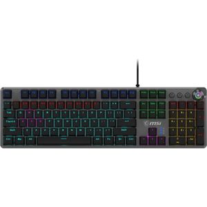 MSI FORGE FORGE GK310 - Gaming Toetsenbord -Mechanical Swappable Red Switches - RGB LED