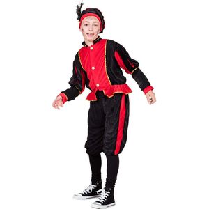 Boland - Kostuum Piet rood (10-12 jr) - Kinderen - Piet - Sinterklaas - Pakjesavond - Intocht