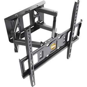 Draaibare en Kantelbare TV Muurbeugel voor 32-55 Inch Schermen - VESA 200x200 tot 400x400, Belastbaar tot 50kg