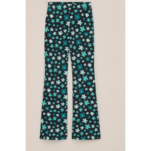 WE Fashion Girls' flared leggings with pattern