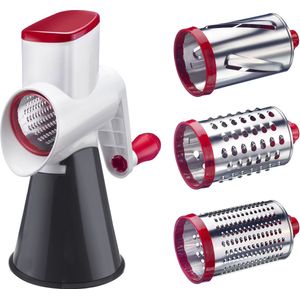 3-in-1 voordeelset trommelrasp + vleesmolen + Sapcentrifuge Westmark