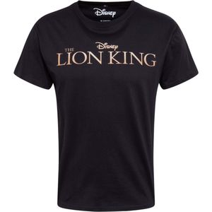 Disney The Lion King - Lion King Logo Heren T-shirt - XS - Zwart