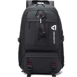 TravBag - Rugtas - 65 Liter - Backpack Reistas - Optimaal Draagcomfort - Grote Capaciteit - Functioneel - Anti diefstal - Praktisch Design - Laptop - 17.3 inch - Waterafstotend - Veelzijdige Opbergruimte - USB Oplaadpoort - Schoenen vak - Zwart