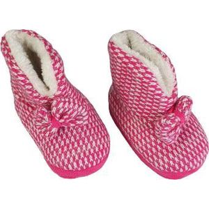 Baby Pantoffels - Roze - Maat 18 / 19 - Pantoffels Dames – Pantoffels meisjes - Warme pantoffels – Sloffen - Sloffen dames – Sloffen meisjes – Winter - Kerst cadeau – Kerstcadeau – Kerst – Sinterklaas – Cadeau -  Mode – Warm - Cozy