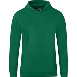 Jako Organic Sweater Met Kap Kinderen - Groen | Maat: 140