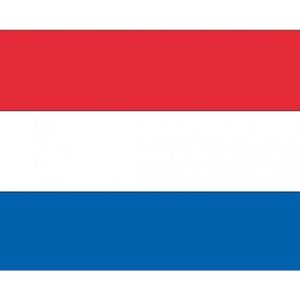 10x Binnen en buiten stickers Nederland 10 cm - Nederlandse stickers - Supporter feestartikelen - Landen decoratie en versieringen