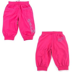 Joggingbroek meisjes broek babykleding roze maat 74