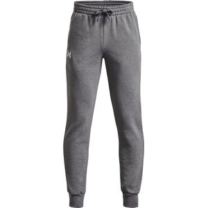 Under Armour UA Rival Fleece Joggers Jongens Sportbroek - Grijs - Maat YLG