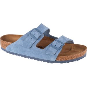 Birkenstock Arizona LEVE 1026729, Unisex, Blauw, Slippers, maat: 37