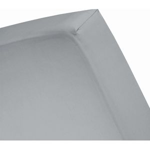 Damai - Hoeslaken hoge hoek (tot 35 cm) - Katoen - 180 x 200 cm - Grey
