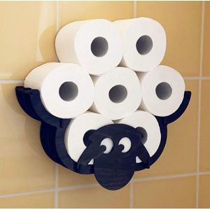 toiletrolhouder, schaap, wandmontage