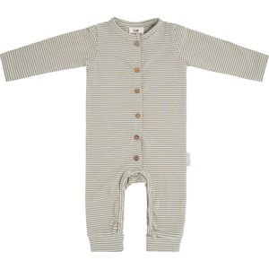 Baby's Only Boxpakje Stripe - Urban Green - Maat 56 - 100% ecologisch katoen - GOTS