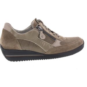 Dames Veterschoenen Waldlaufer Himona 980008-418-135 Beige - Maat 8