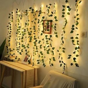 Livano Lichtslinger - Lichtsnoer Buiten - Binnen - Klimop Slinger - Slinger Met Led Lichtjes - LED Klimop - 10M