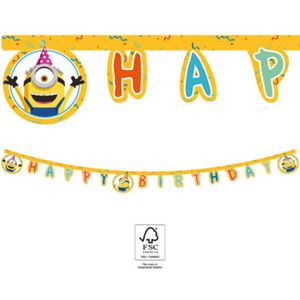 Minions - Letterslinger FSC Happy Birthday (230 cm)
