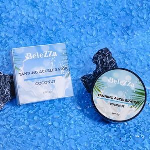 BeleZZa -Tanning Accelerator-SPF20l Shine Brown - Bruinings Versneller - Snel Bruiner - Zonnebank Bruiner |100ML | Tanning Oil | Tanning Creme | Tanning Boosting Cream | Sneller Bruin Worden
