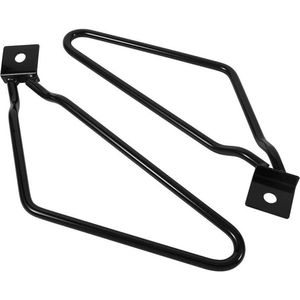 Motortassenhouder voor motorfietstassen - 2 stuks - handige houder voor motorfiets - inclusief 1 set tassen motor zijtassen