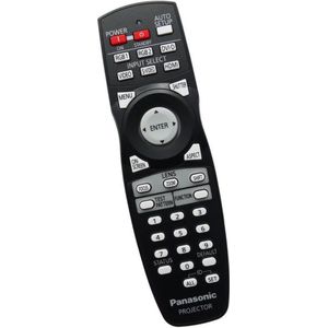 Afstandsbediening geschikt voor de PANASONIC PT-DX610ULK beamer, vervangt N2QAYB000784