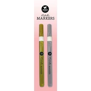 Studio Light Metallic markers Essentials Tools nr.12 SL-ES-WAX12 50x205mm (10-23)