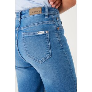 GARCIA Annemay Meisjes Wide Fit Jeans Blauw - Maat 170