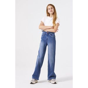 GARCIA Annemay Meisjes Wide Fit Jeans Blauw - Maat 170