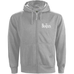 The Beatles - White Album Vest met capuchon - M - Grijs